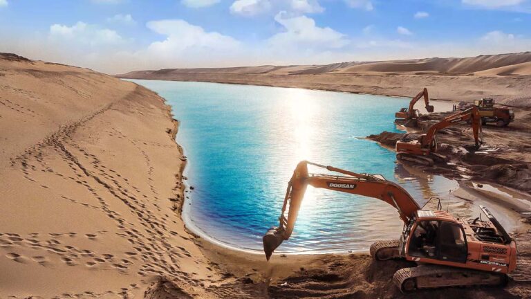 Afghanistan is Building Qosh Tepa Canal the Largest Manmade River in the Desert