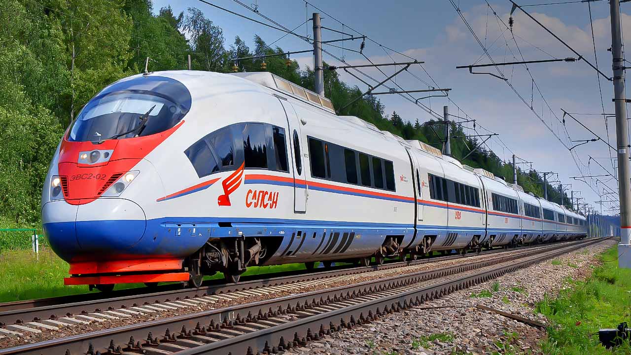 Moscow St Petersburg high speed rail