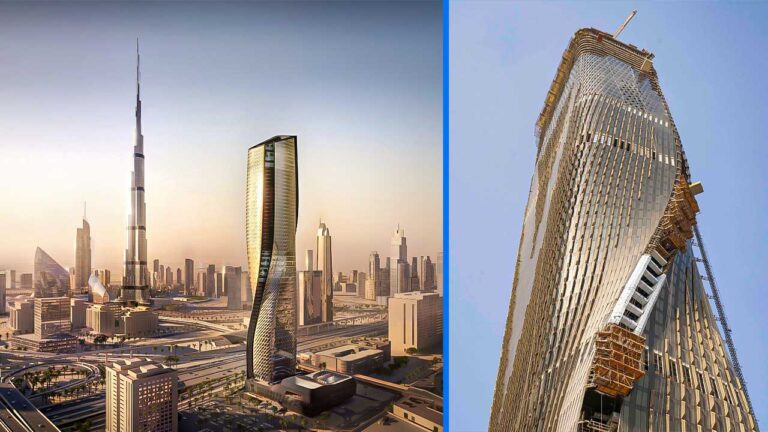 Wasl Tower:  World’s Tallest Ceramic Facades