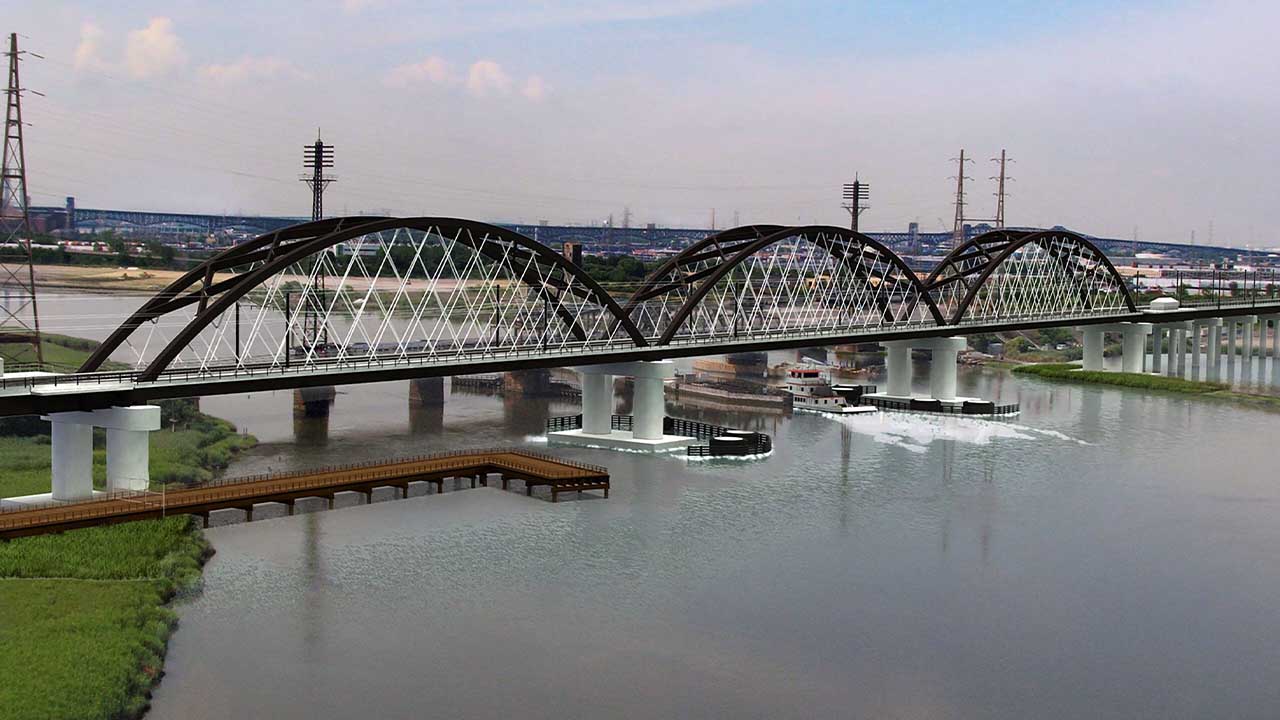 The Portal North Bridge