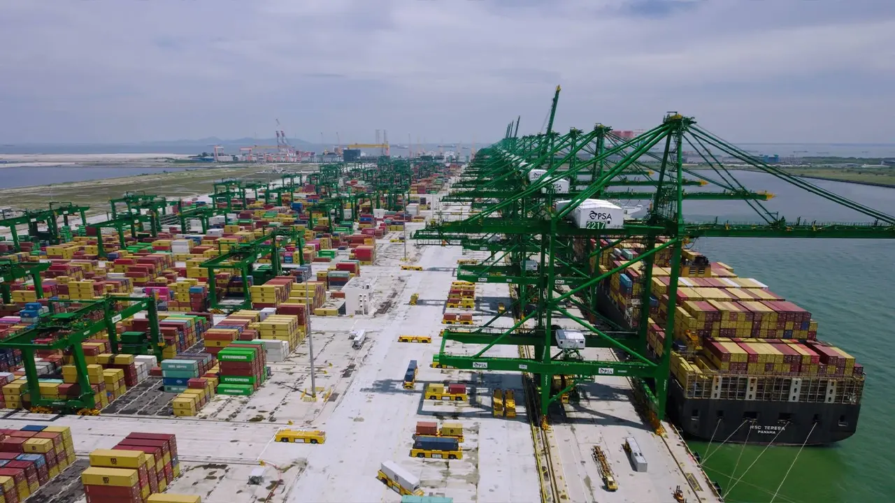 Tuas Mega Port AI Automation